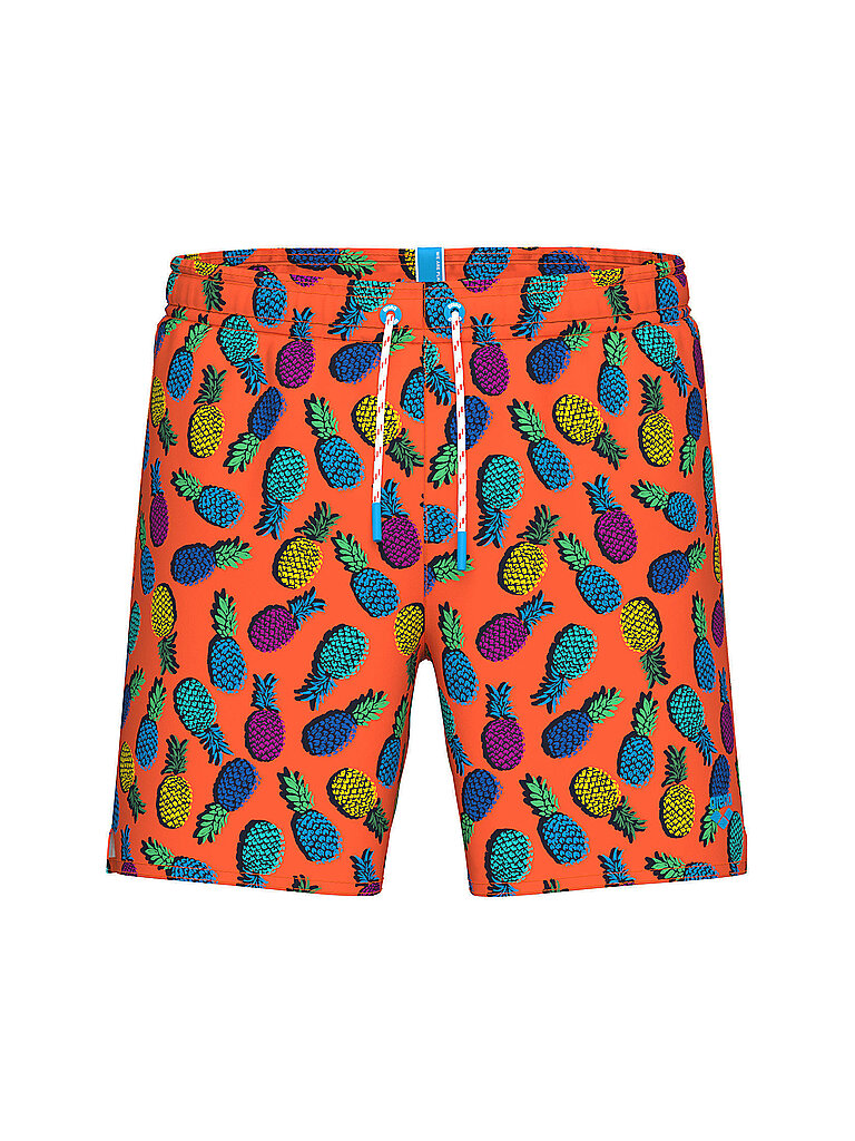 Arena ARENA Herren Badeshorts Beach Boxer Allover orange | S, orange