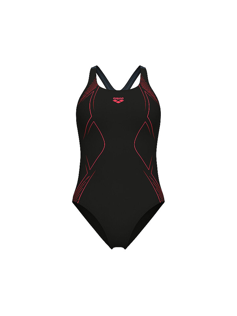 Arena ARENA Damen Badeanzug Graphic Pro schwarz | 36, schwarz