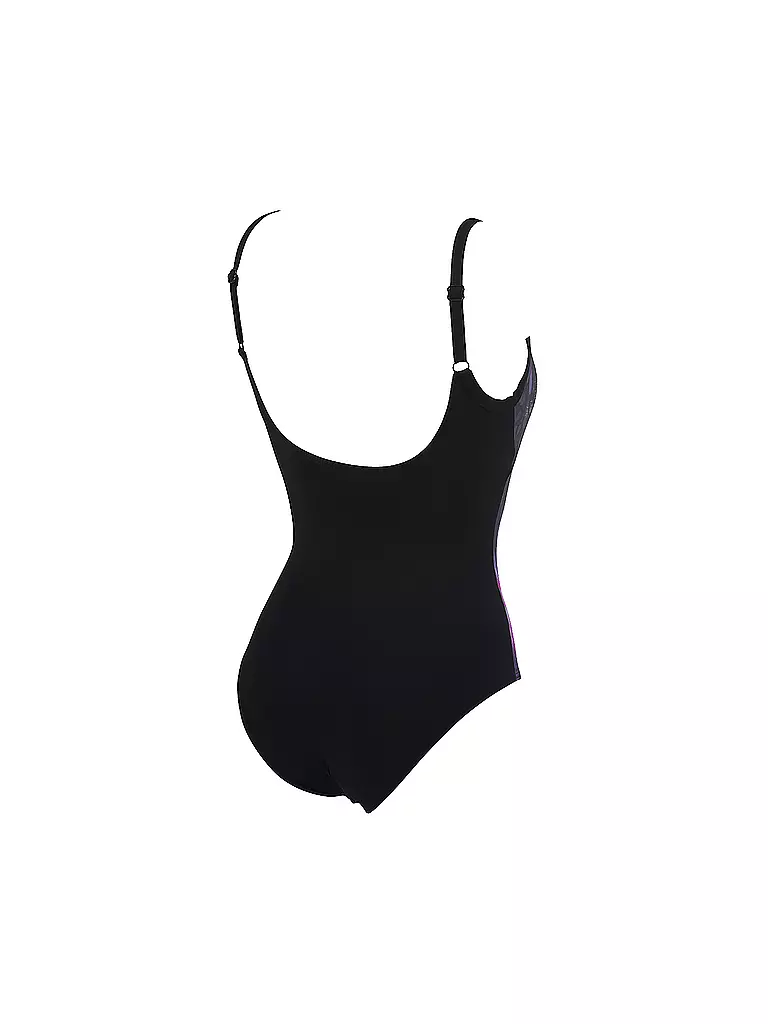 ARENA | Damen Badeanzug Grace U Back C-Cup Bodylift | schwarz