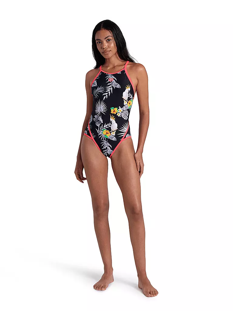 ARENA | Damen Badeanzug Tropical Summer | bunt