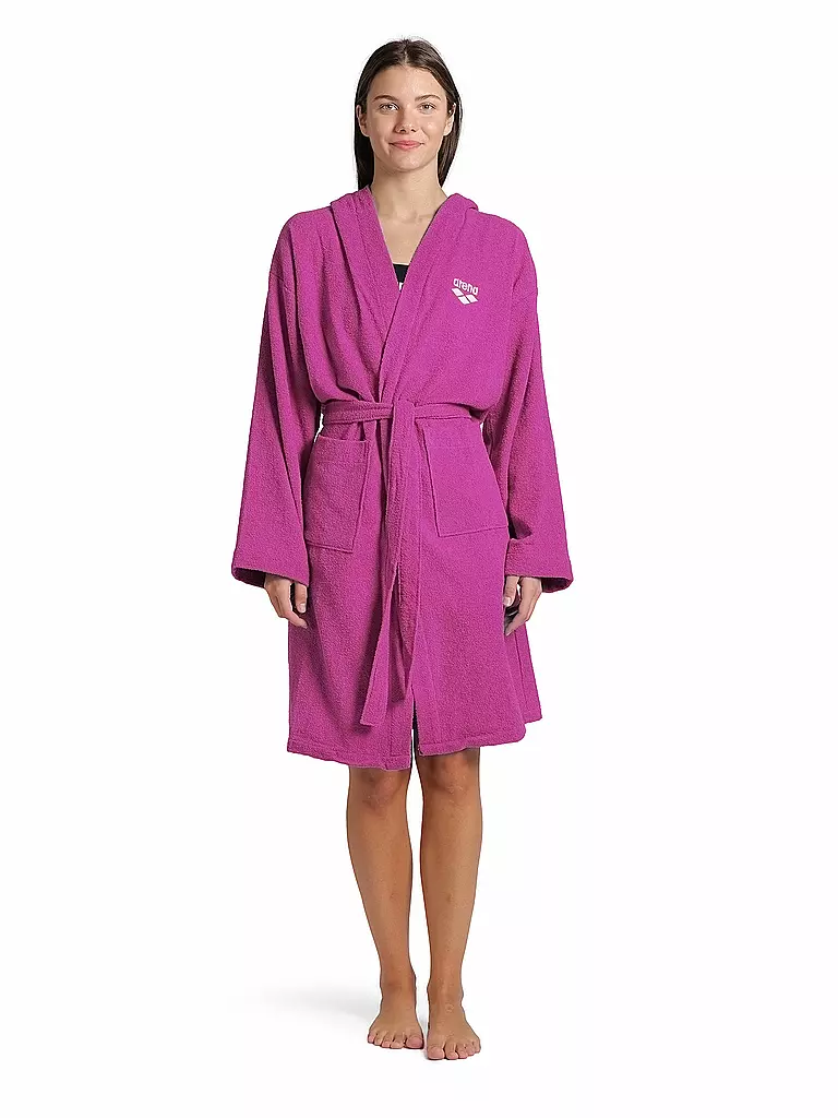 ARENA | Damen Bademantel Compact Terry Robe | pink