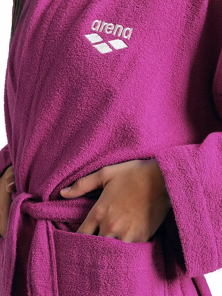 ARENA | Damen Bademantel Compact Terry Robe | pink