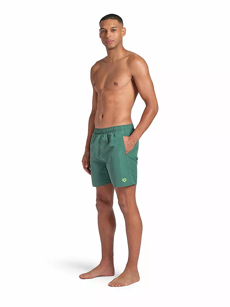 ARENA | Herren Badeshort Fundamentals | dunkelgrün