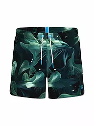 ARENA | Herren Badeshort Water Print Allover Multiprints | dunkelblau