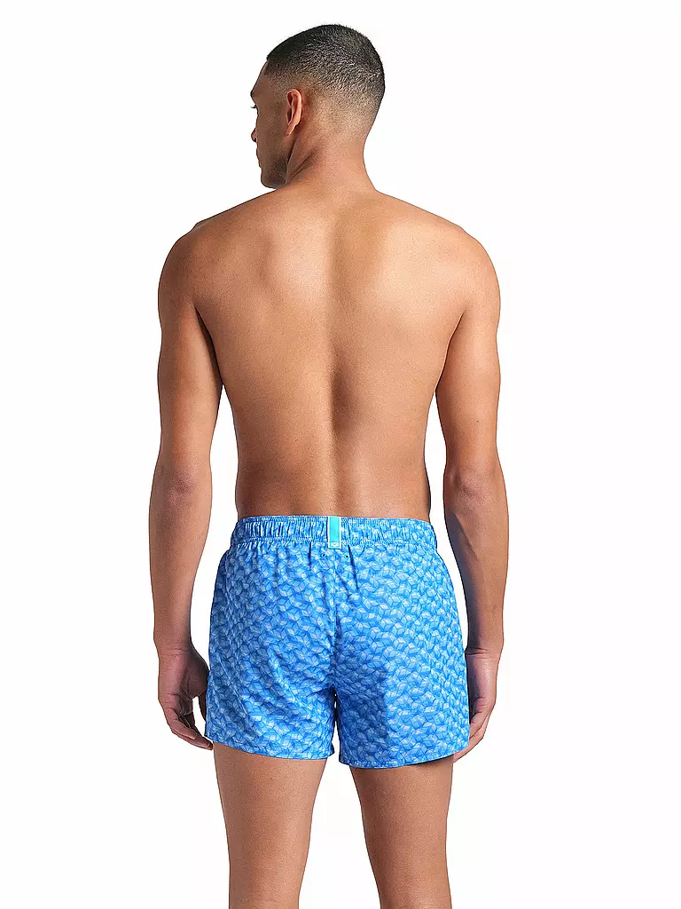 ARENA | Herren Badeshort Water Prints | blau
