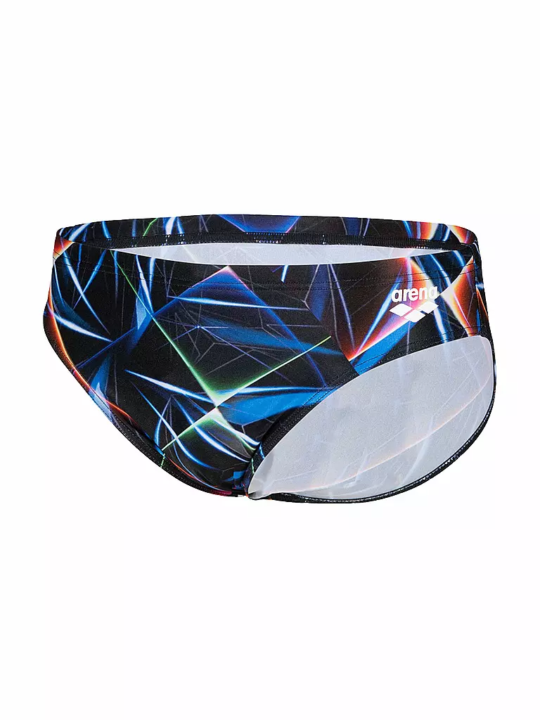 ARENA | Herren Badeslip Allover Print | schwarz