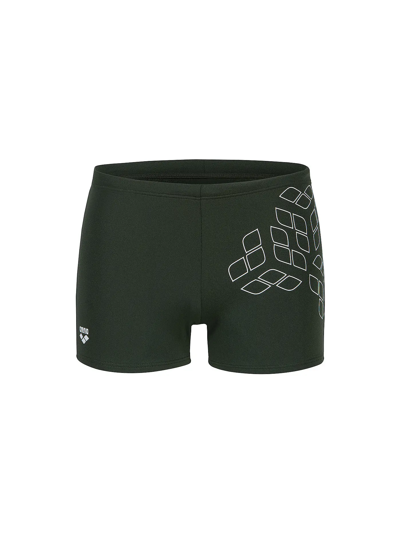 ARENA | Herren Beinbadehose Kikko Graphic | dunkelgrün
