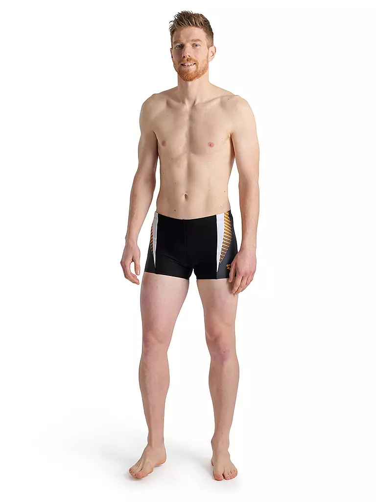 ARENA | Herren Beinbadehose Threefold | schwarz