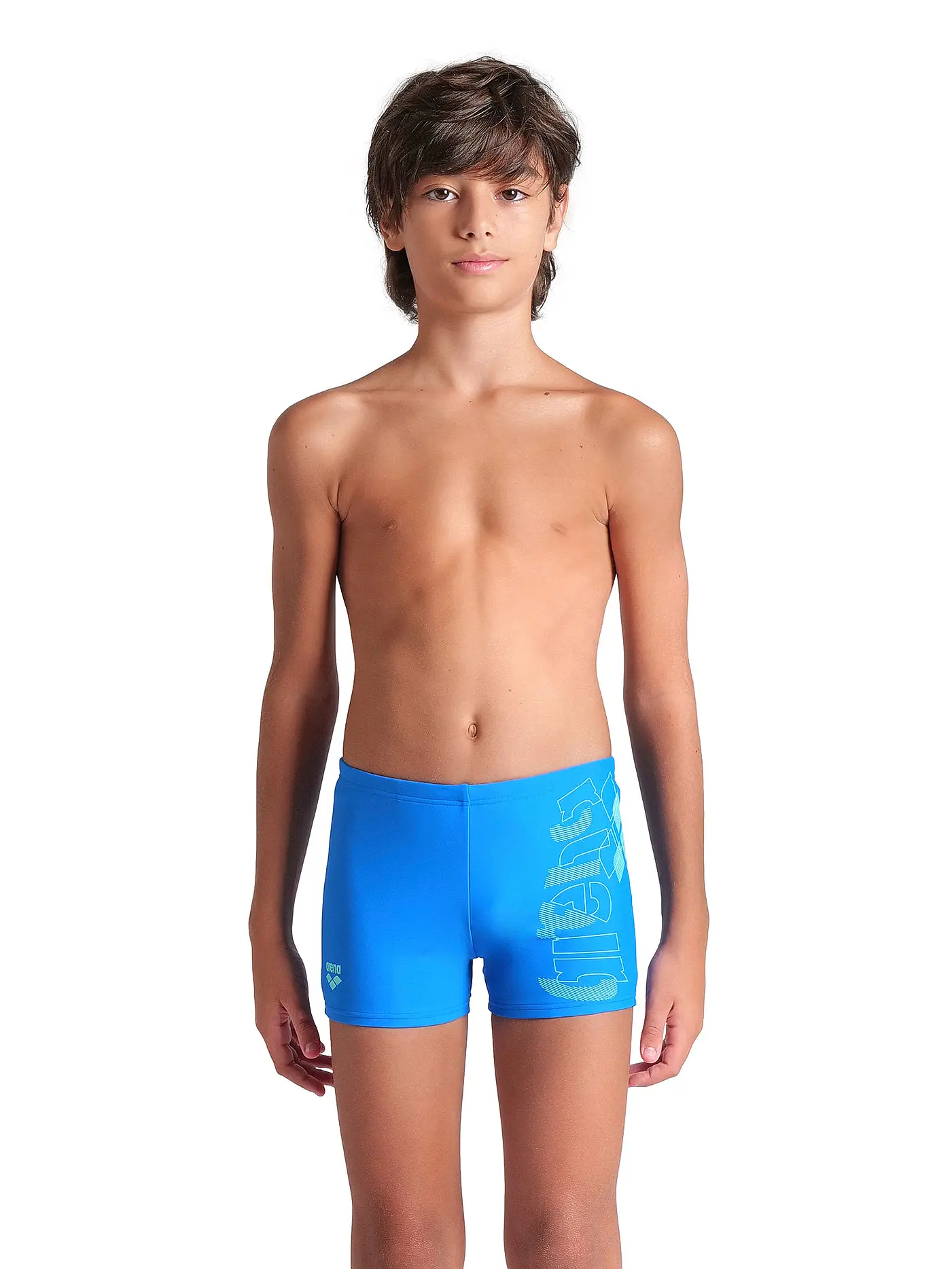 ARENA | Jungen Beinbadehose Tales | blau