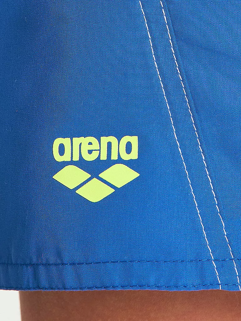 ARENA | Kinder Badeshort Fundamentals Logo | blau