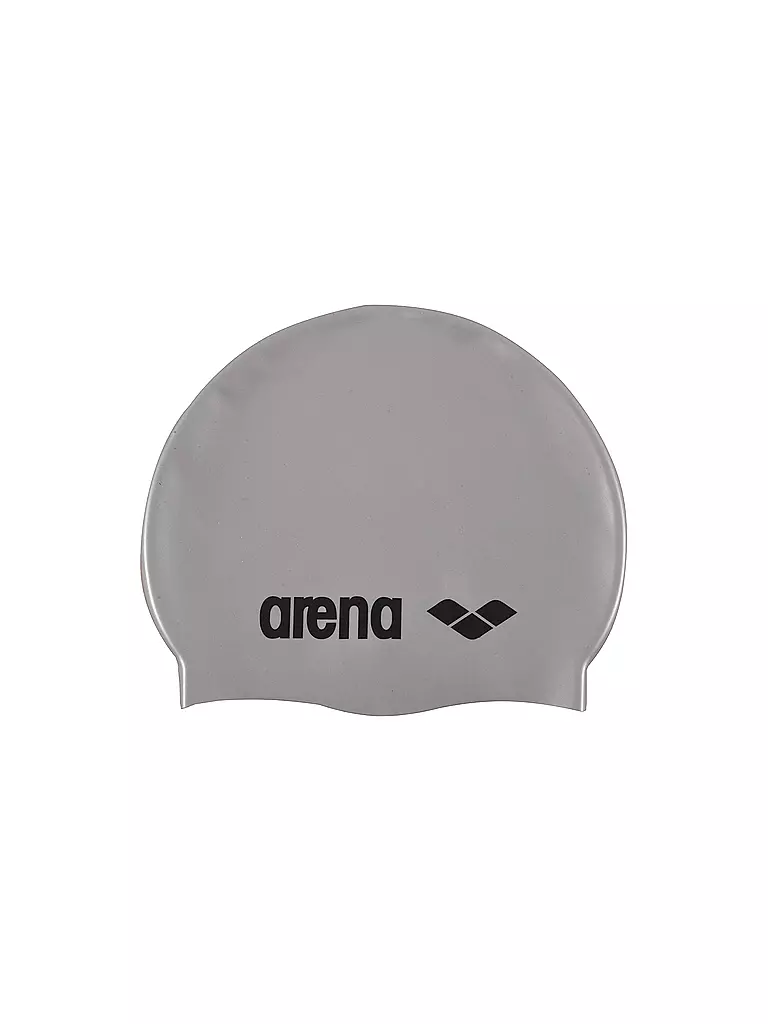 ARENA | Schwimmkappe Classic Silicone | silber