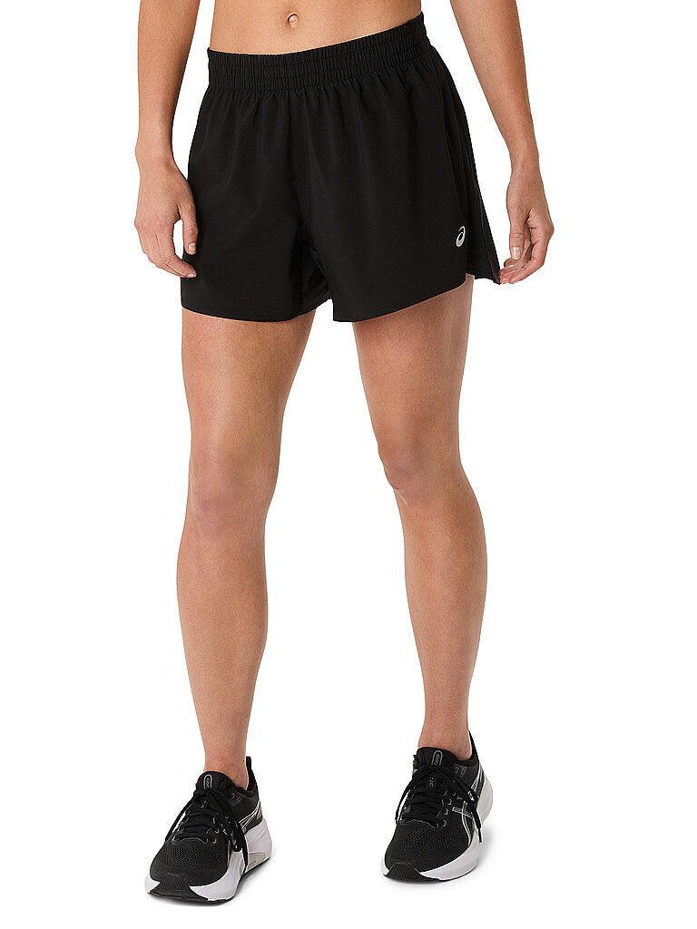 ASICS ASICS Damen Laufshorts Core 4IN schwarz | XS, schwarz