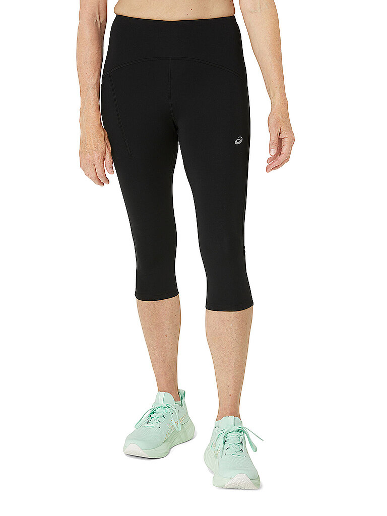 ASICS ASICS Damen Lauftight Road High Waist Capri schwarz | XS, schwarz