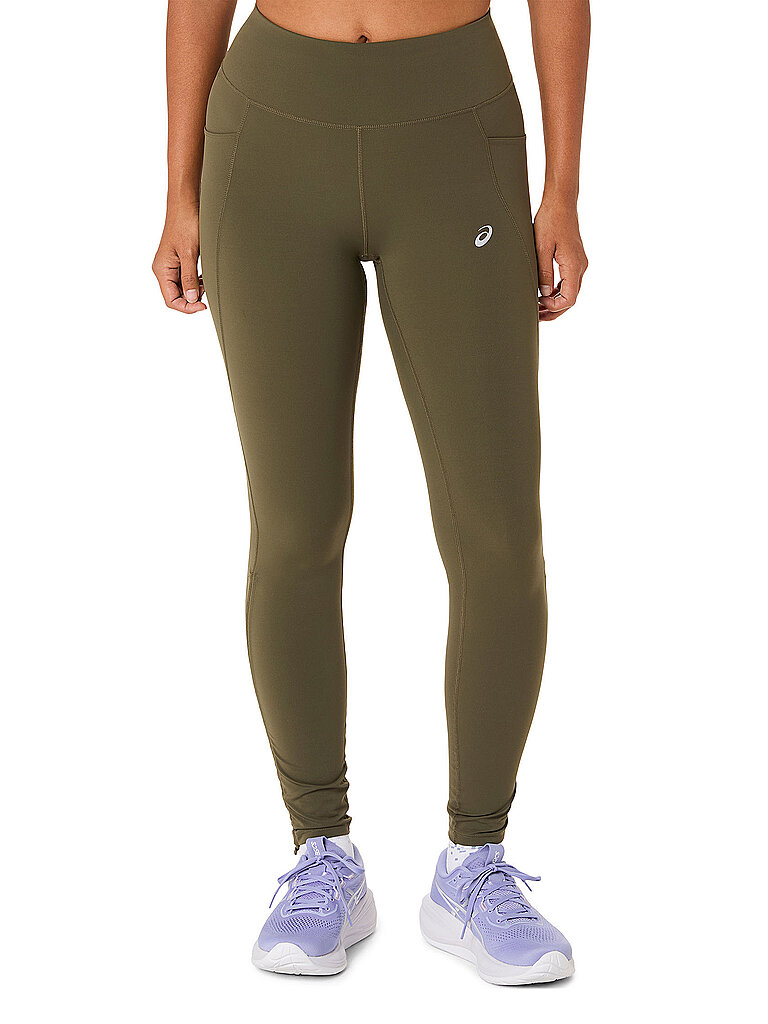 ASICS Damen Lauftight Nagino Run Adjustable olive | XS