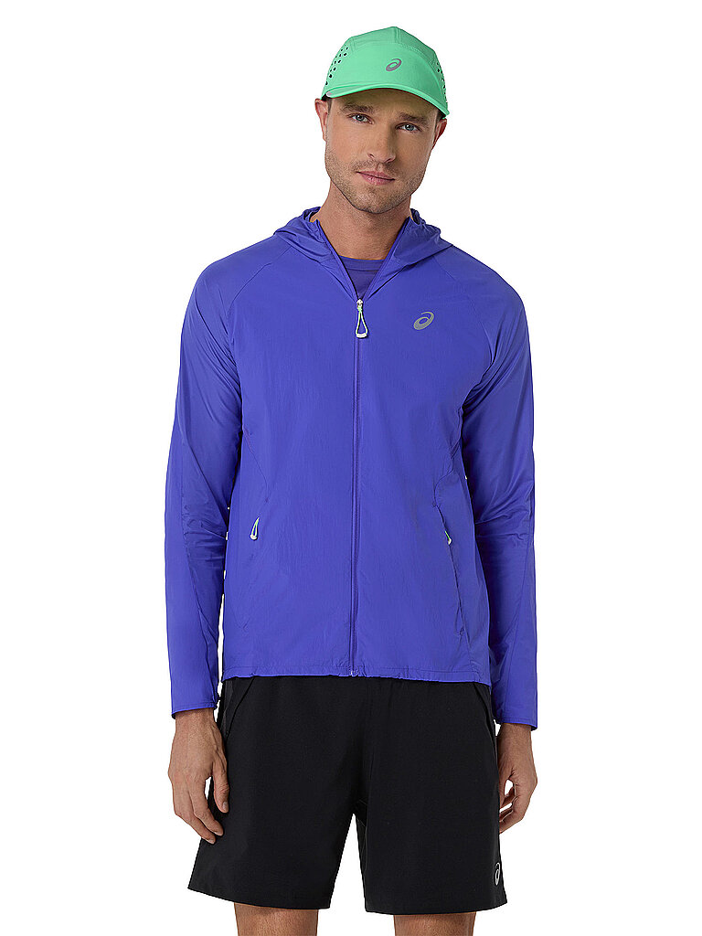 ASICS ASICS Herren Laufjacke Road Packable blau | S, blau