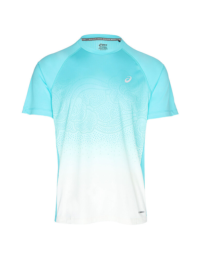 ASICS ASICS Herren Laufshirt Road Fade blau | S, blau