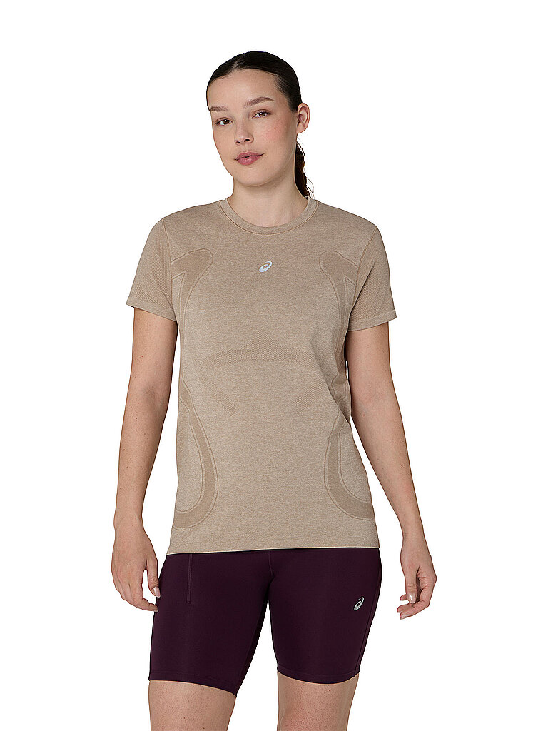 ASICS ASICS Damen Laufshirt Road Seamless camel | XS, camel