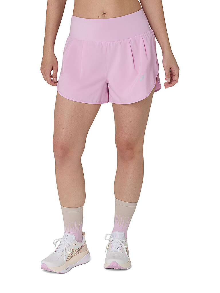 ASICS ASICS Damen Laufshort Road 3,5 in rosa | XS, rosa
