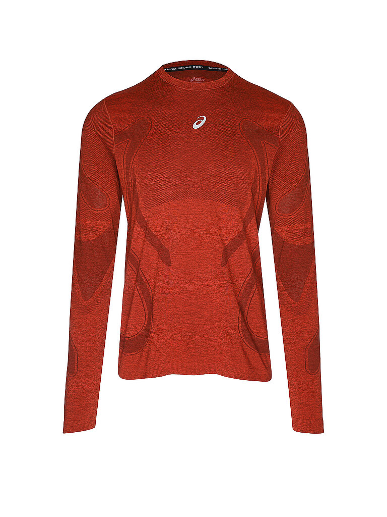 ASICS ASICS Herren Laufshirt Road Seamless dunkelrot | S, dunkelrot