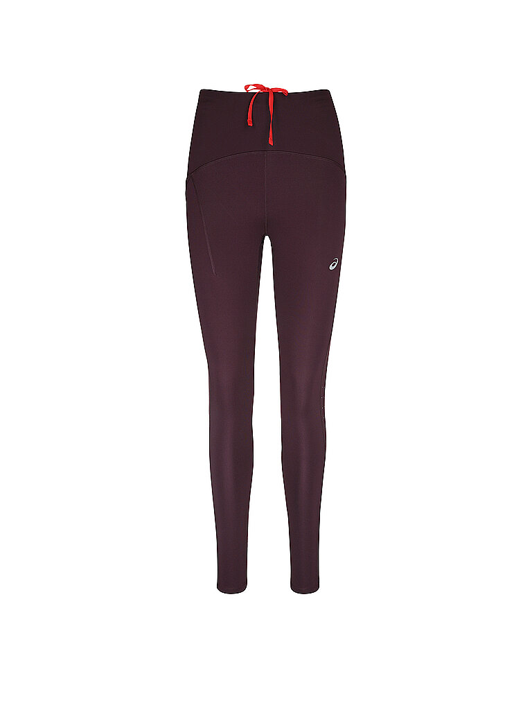 ASICS ASICS Damen Lauftight Road High Waist dunkelrot | XS, dunkelrot