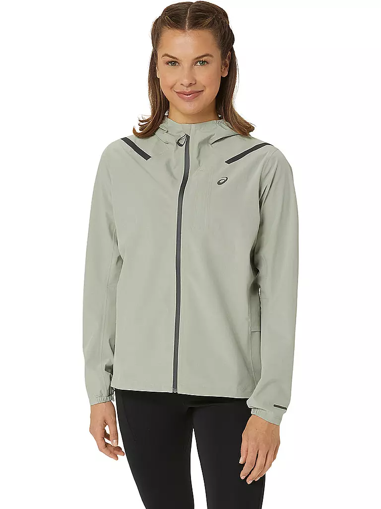 ASICS | Damen Laufjacke Accelerate Waterproof 2.0 | olive