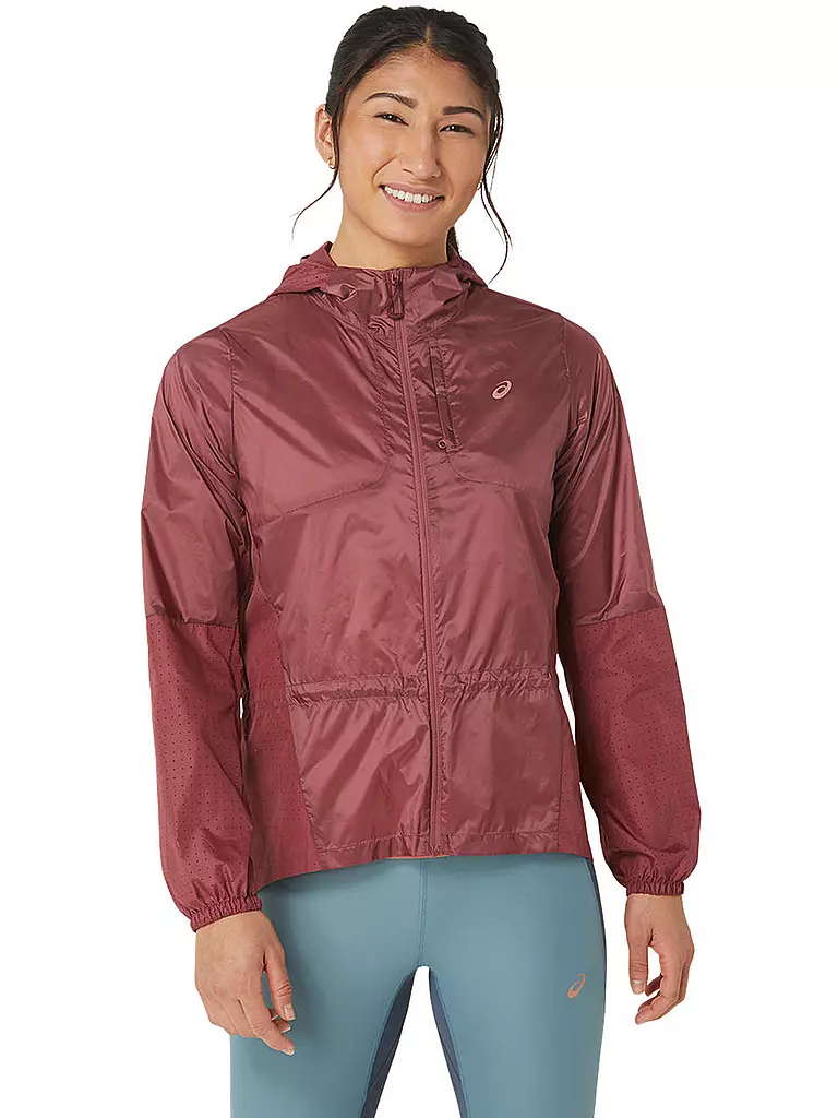 ASICS | Damen Laufjacke Nagino Packable | dunkelrot