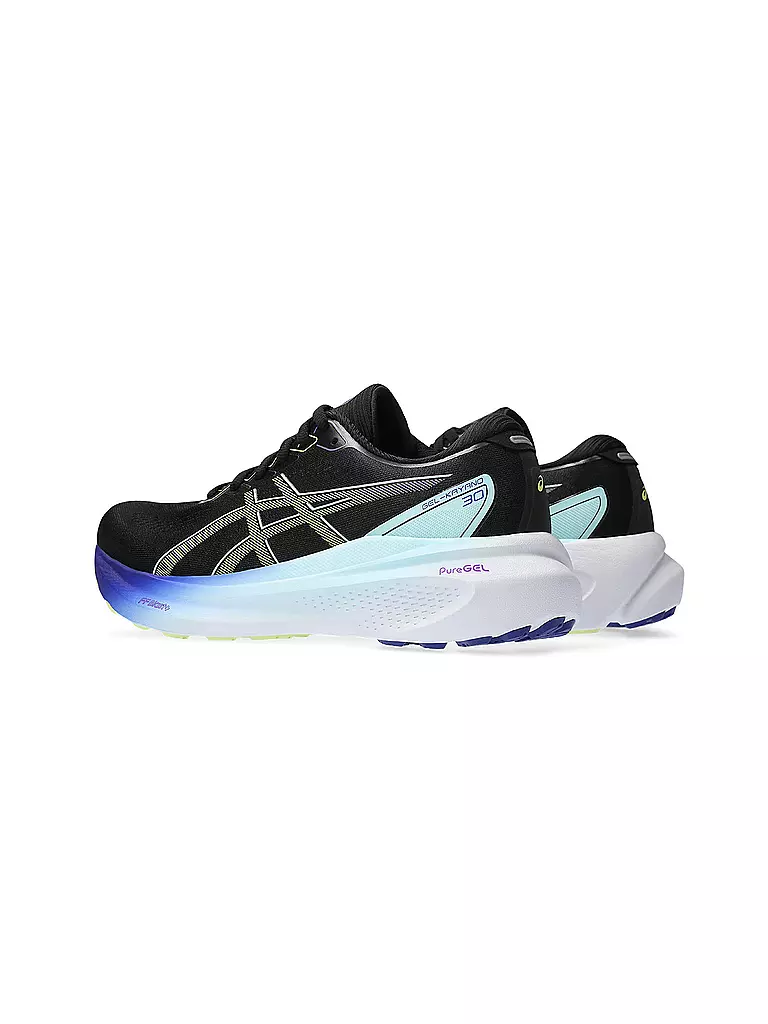 ASICS | Damen Laufschuhe Gel-Kayano™ 30 BLACK/GLOW YELLOW | blau