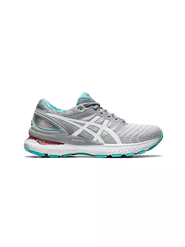 ASICS | Damen Laufschuhe Gel-Nimbus 22 SHEET ROCK / WHITE | grau