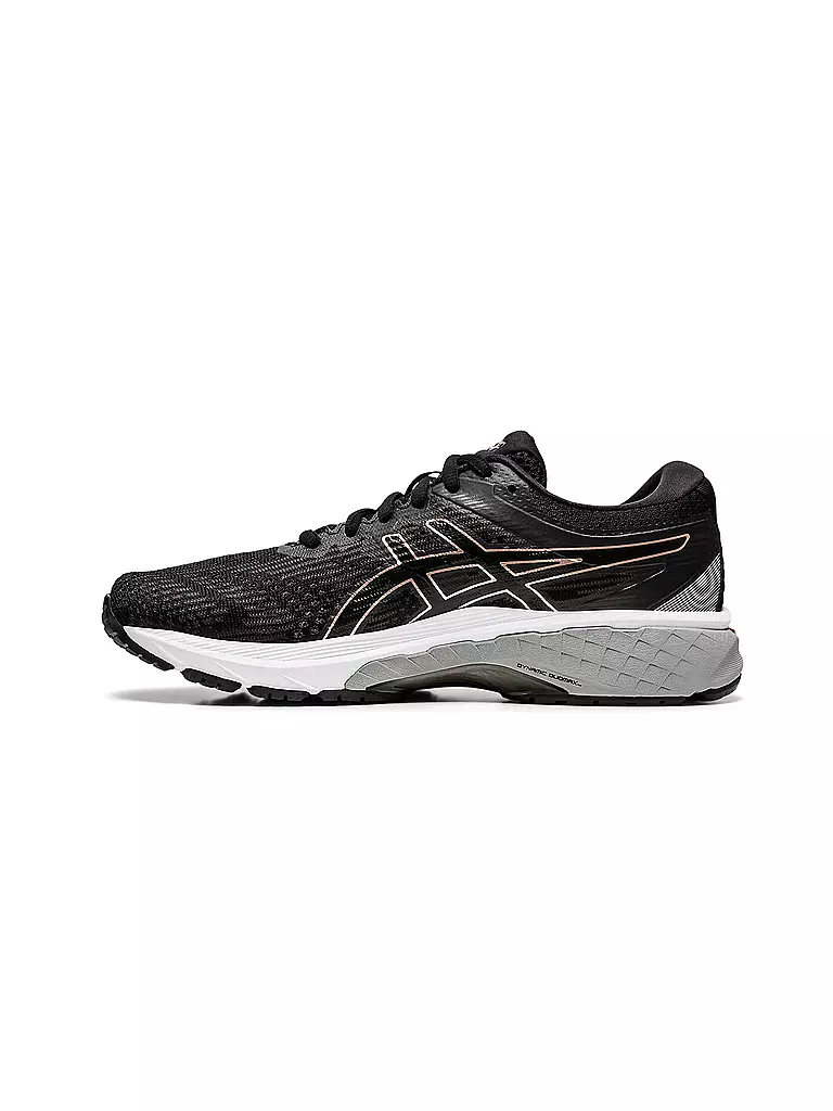 ASICS | Damen Laufschuhe GT-2000 8 Narrow BLACK / ROSE GOLD | schwarz