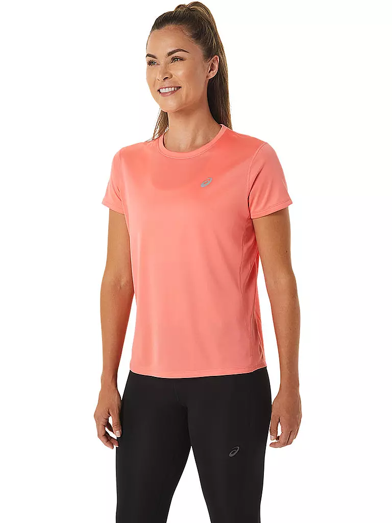 ASICS | Damen Laufshirt Core SS Top | koralle