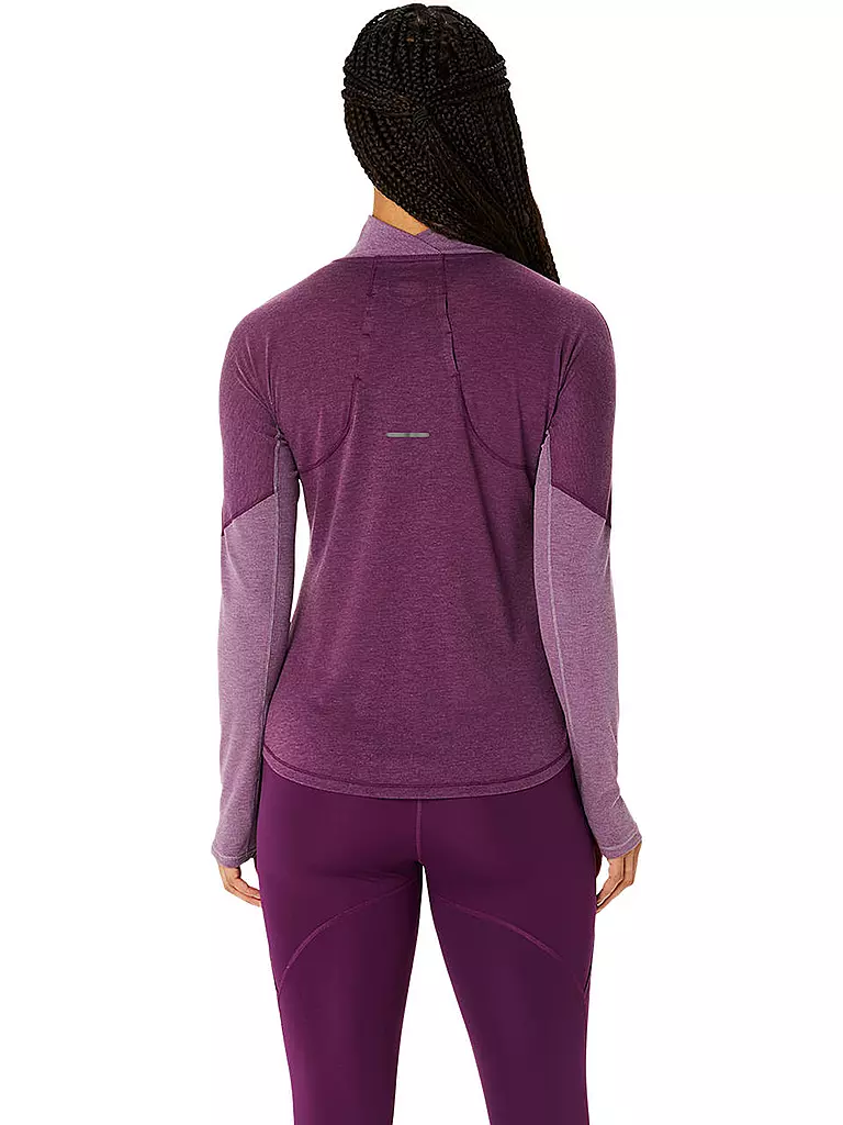 ASICS | Damen Laufshirt Metarun Mock Neck LS Top | lila