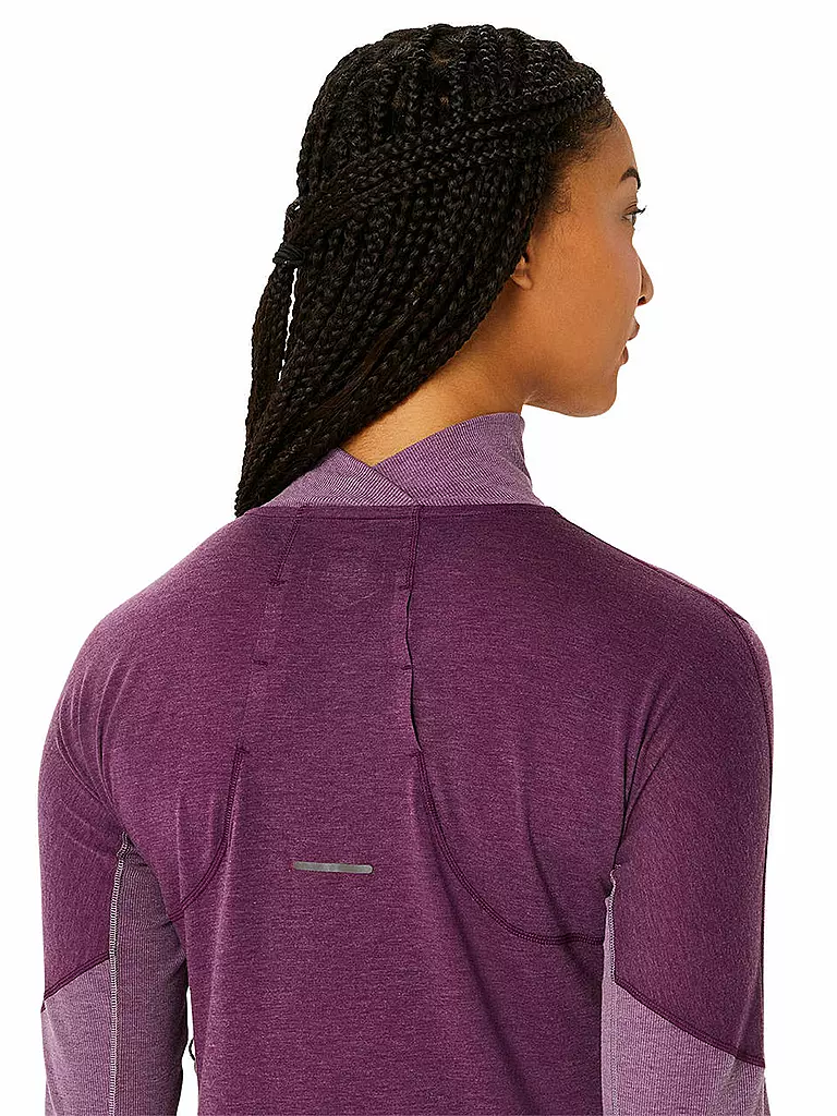 ASICS | Damen Laufshirt Metarun Mock Neck LS Top | lila