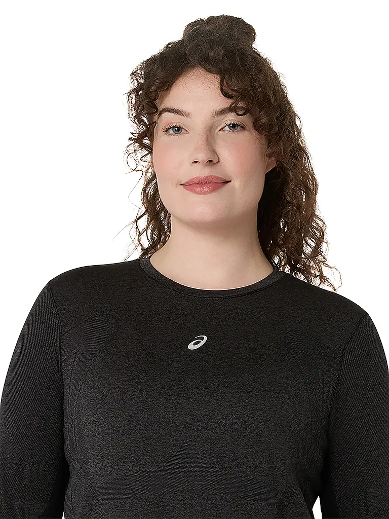 ASICS | Damen Laufshirt Road Seamless | Schwarz