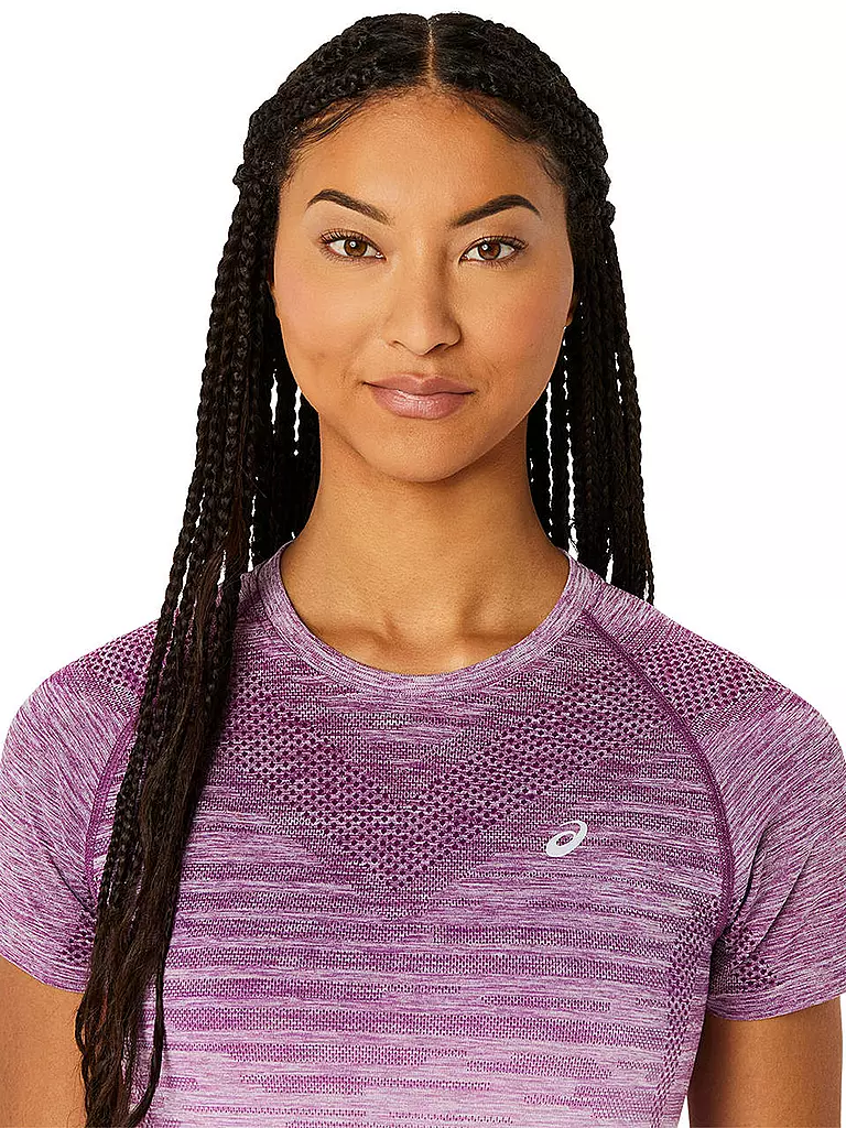 ASICS | Damen Laufshirt Seamless SS Top | lila