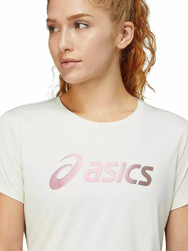 ASICS | Damen Laufshirt Silver Asics Top Nagare | creme