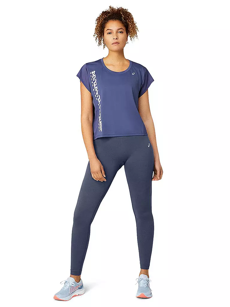 ASICS | Damen Laufshirt SMSB Run | blau