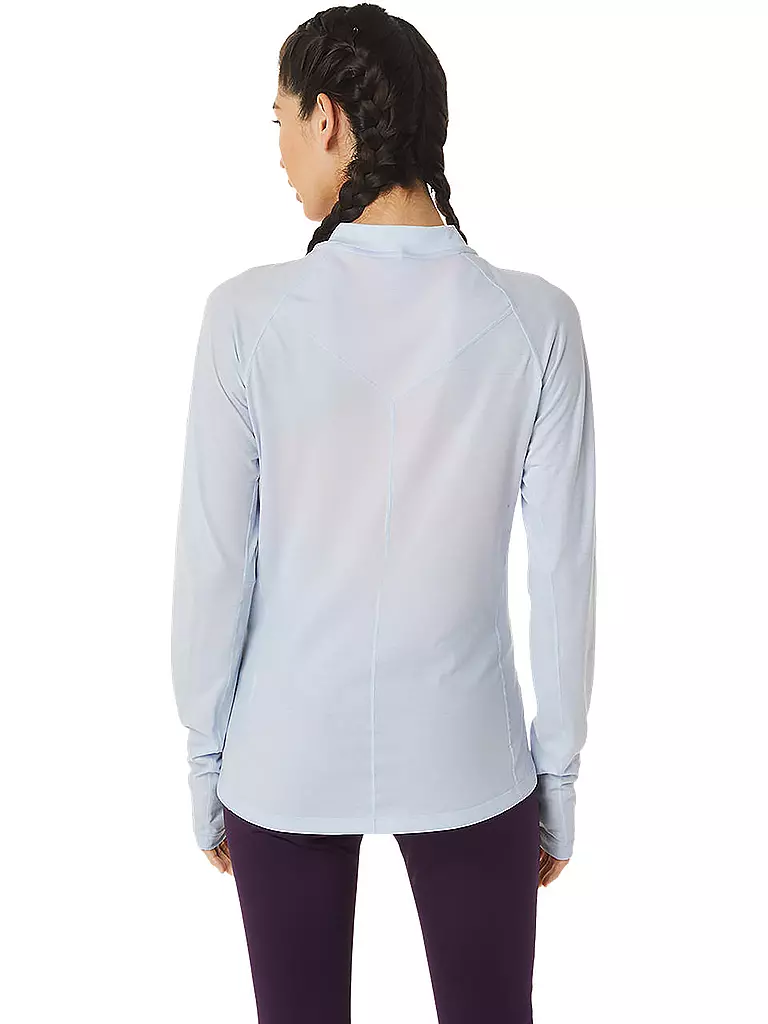 ASICS | Damen Laufshirt Winter Run LS Top | hellblau