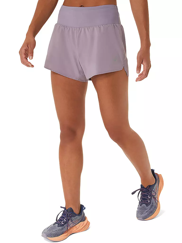 ASICS | Damen Laufshort Road 3.5IN | lila