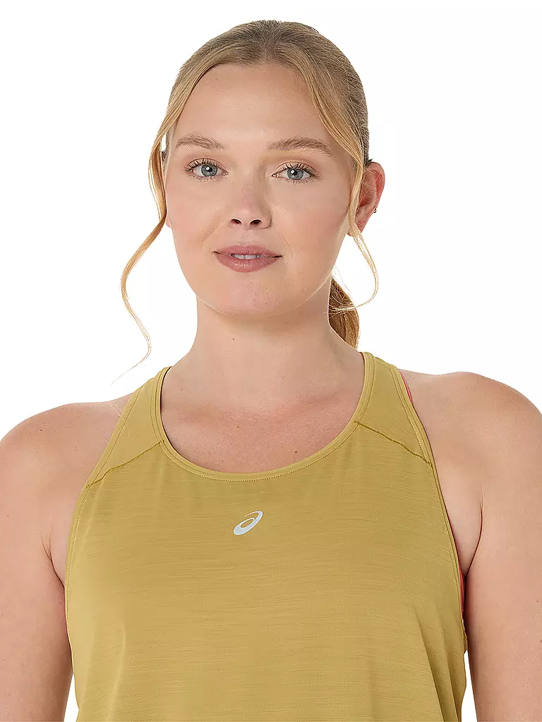 ASICS | Damen Lauftank Road | senf