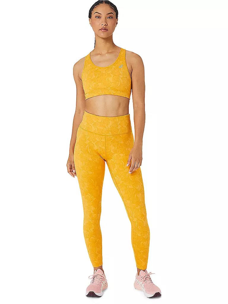 ASICS | Damen Lauftight Runkoyo Jacquard Tight | gelb