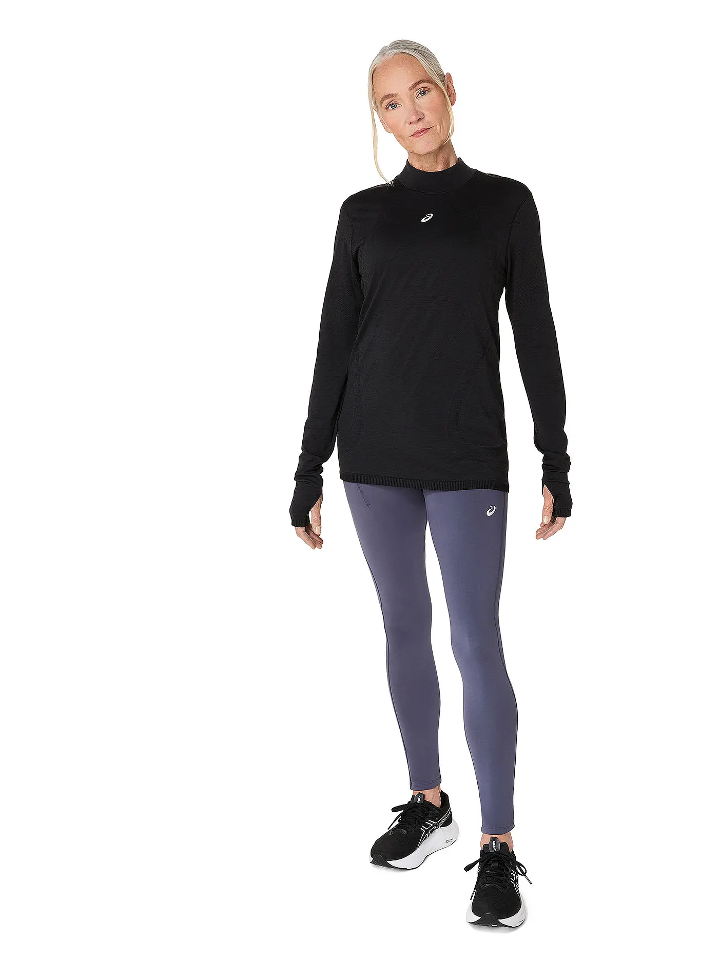 ASICS | Damen Lauftight Winter Highwaist | dunkelblau