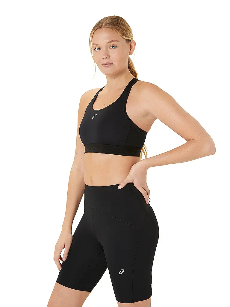 ASICS | Damen Sport-BH Compression High Support | Schwarz