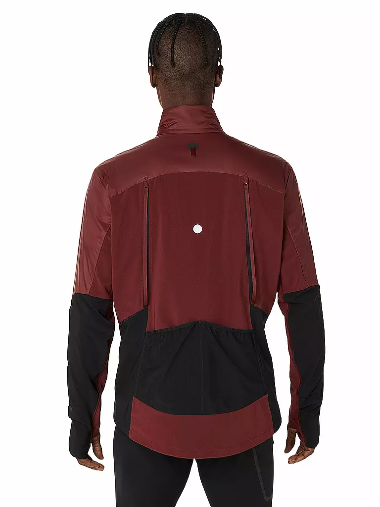 ASICS | Herren Laufjacke Road Winter | dunkelrot