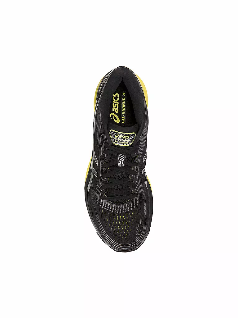 ASICS | Herren Laufschuh Gel Nimbus 21 BLACK / LEMON | 