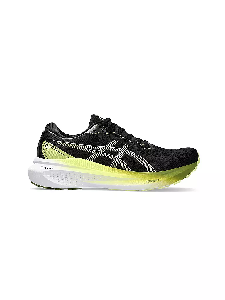 ASICS | Herren Laufschuhe Gel-Kayano™ 30 BLACK/GLOW YELLOW | schwarz