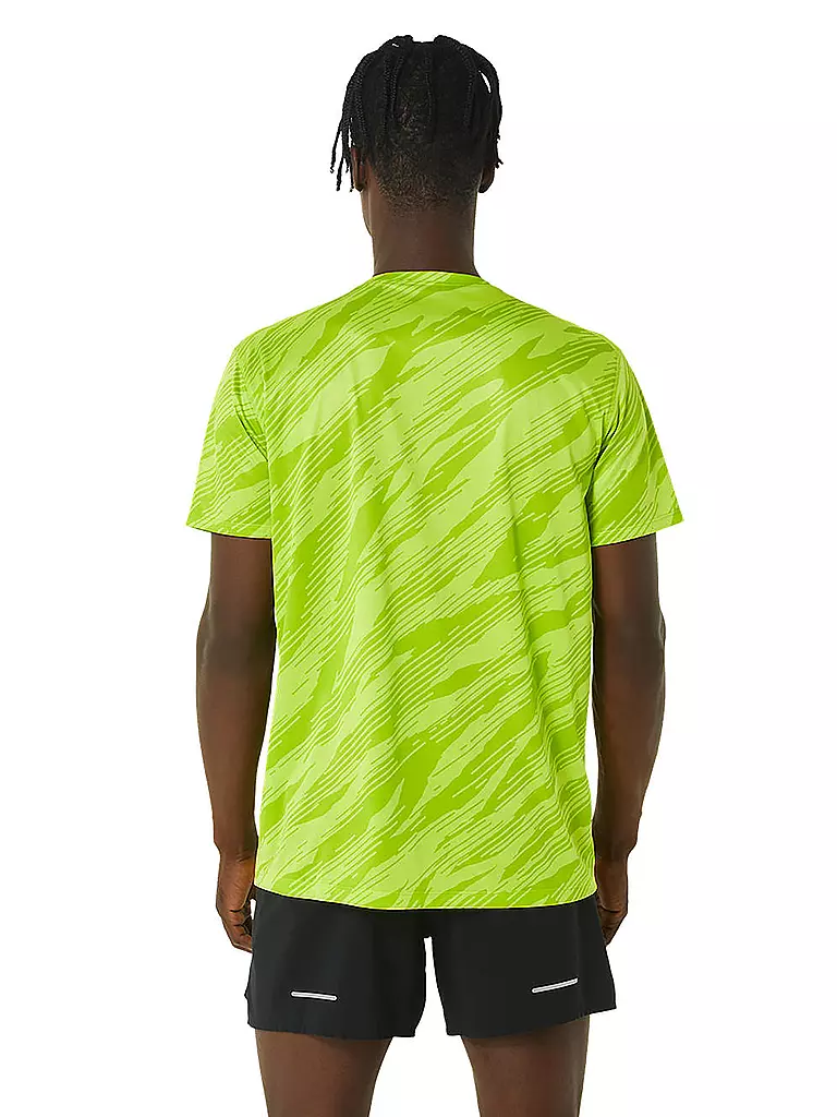 ASICS | Herren Laufshirt Core All Over Print | grün