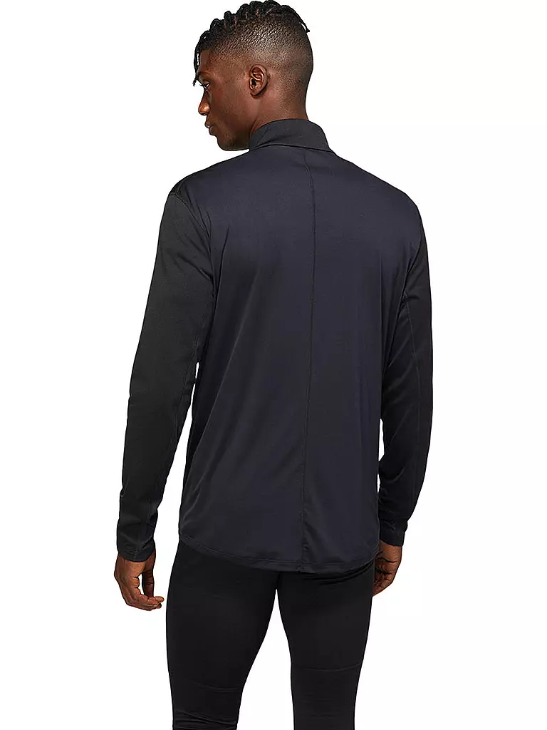 ASICS | Herren Laufshirt Core LS 1/2 Zip Winter | schwarz