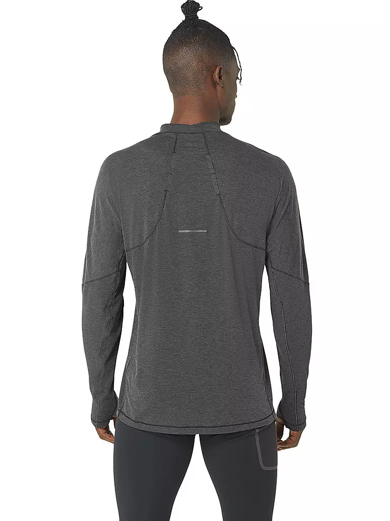 ASICS | Herren Laufshirt Metarun Mock Neck | schwarz