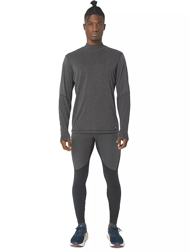 ASICS | Herren Laufshirt Metarun Mock Neck | schwarz