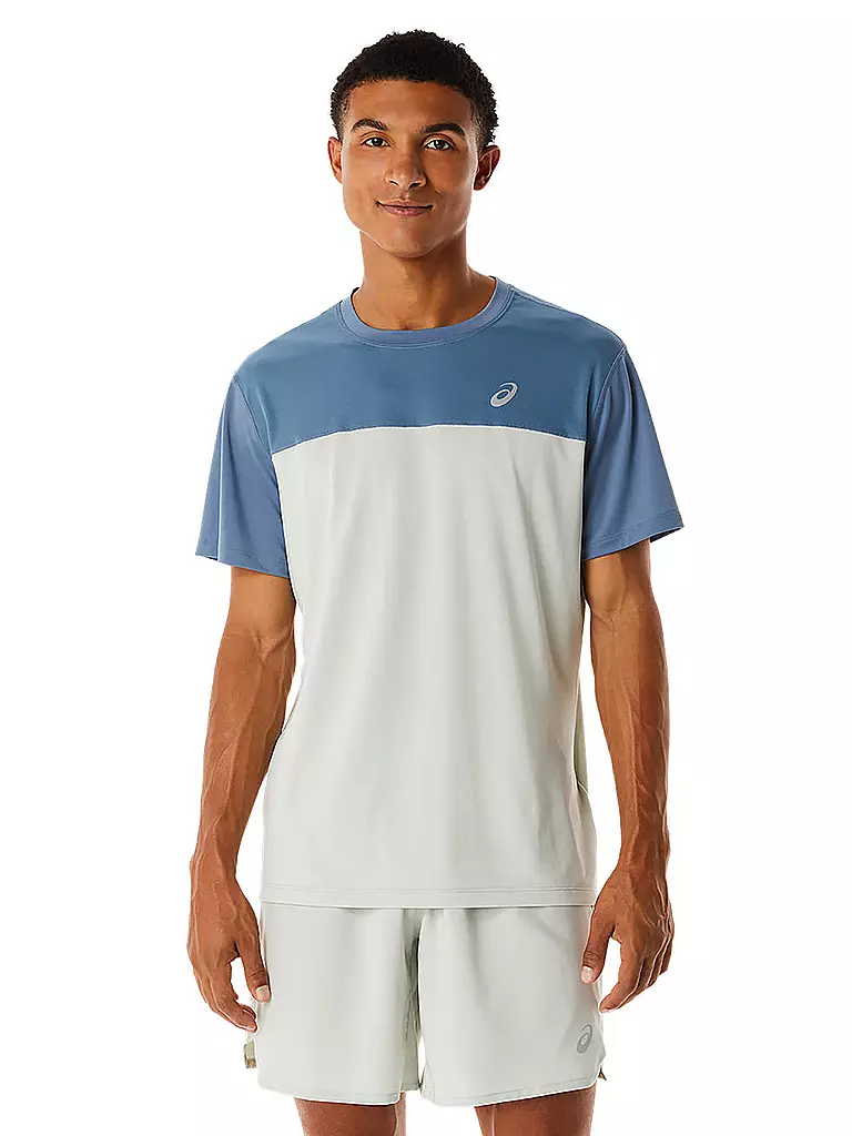 ASICS | Herren Laufshirt Race SS Top | hellblau